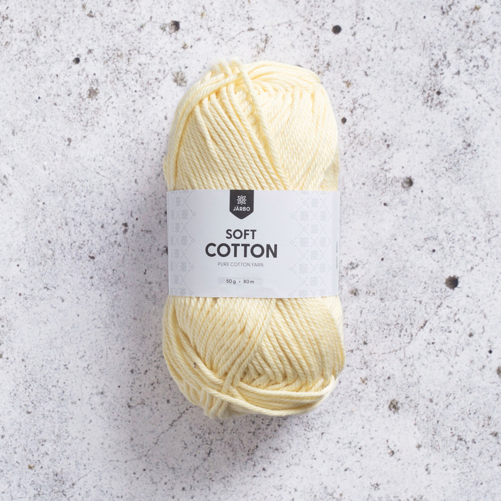 Järbo Soft Cotton Paled Yellow