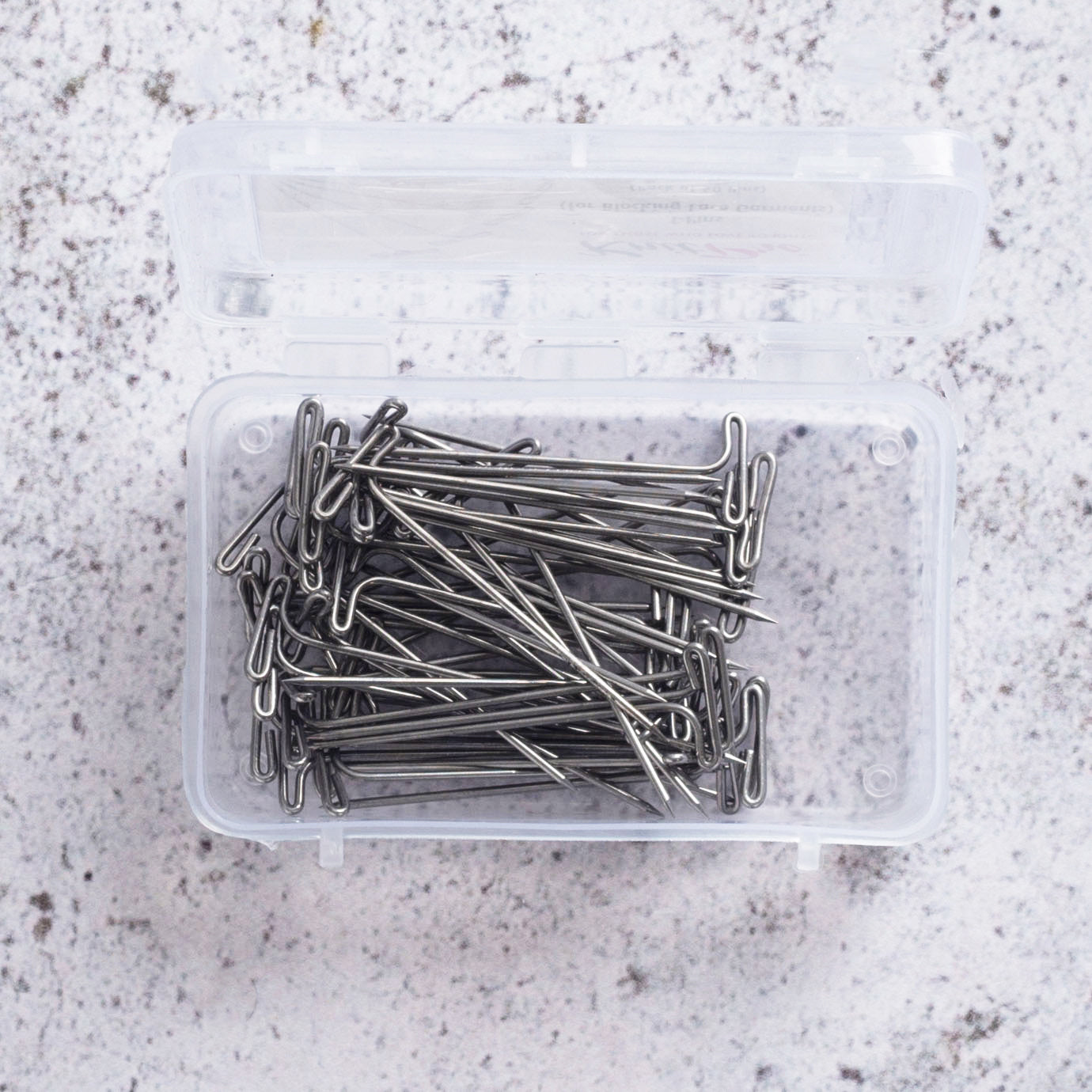 T-nålar för blockning Knitpro 50 pack